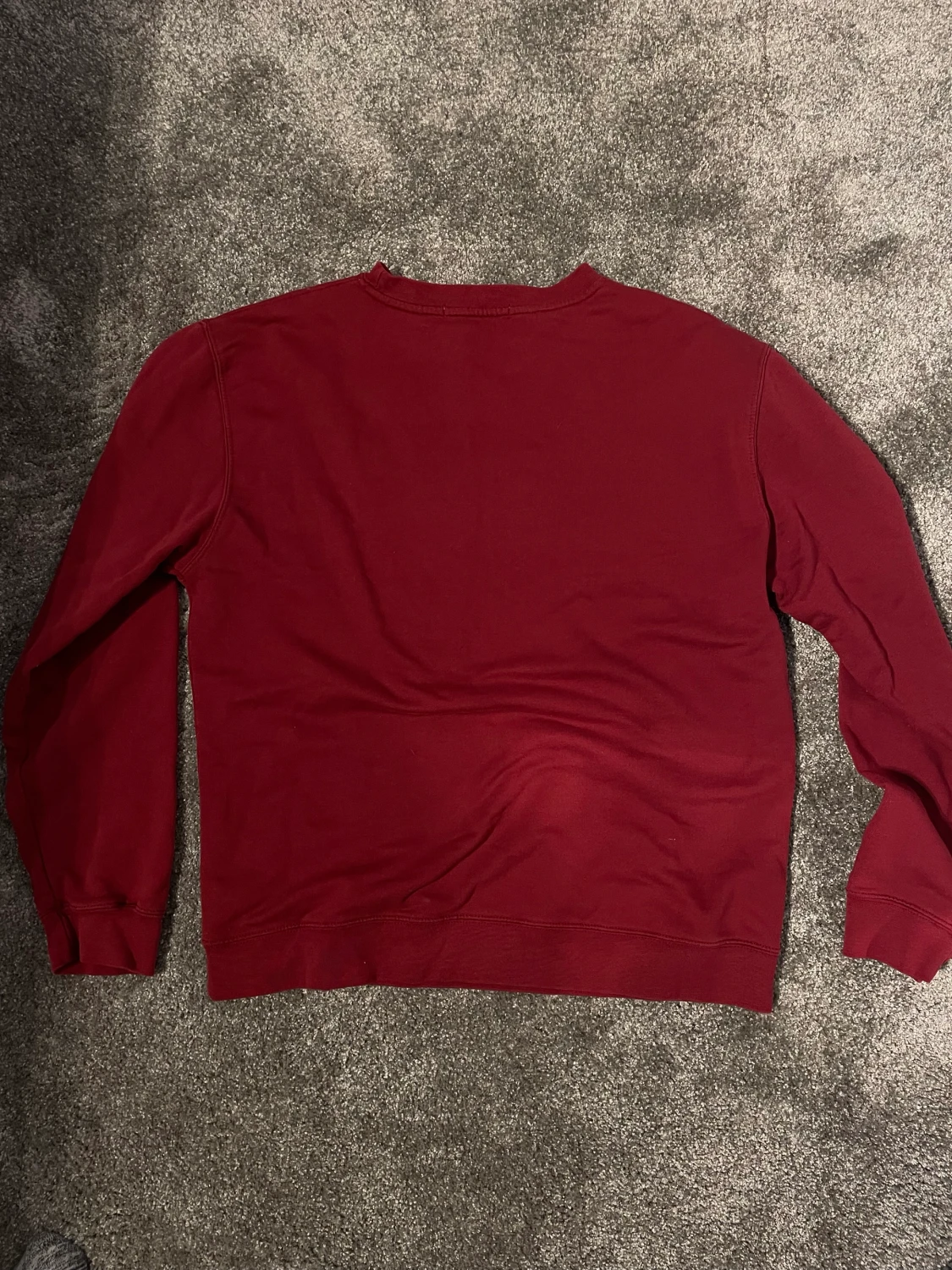 Röd sweatshirt  - 90