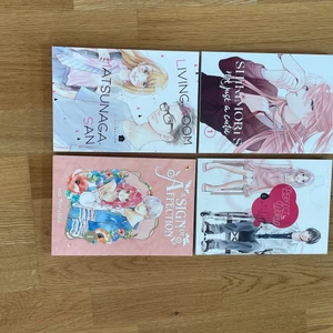 Manga böcker - Alla är i bra skick och olästa. Säljer för 100kr+ frakt styck ( du kan få paketpris om du köper flera )  