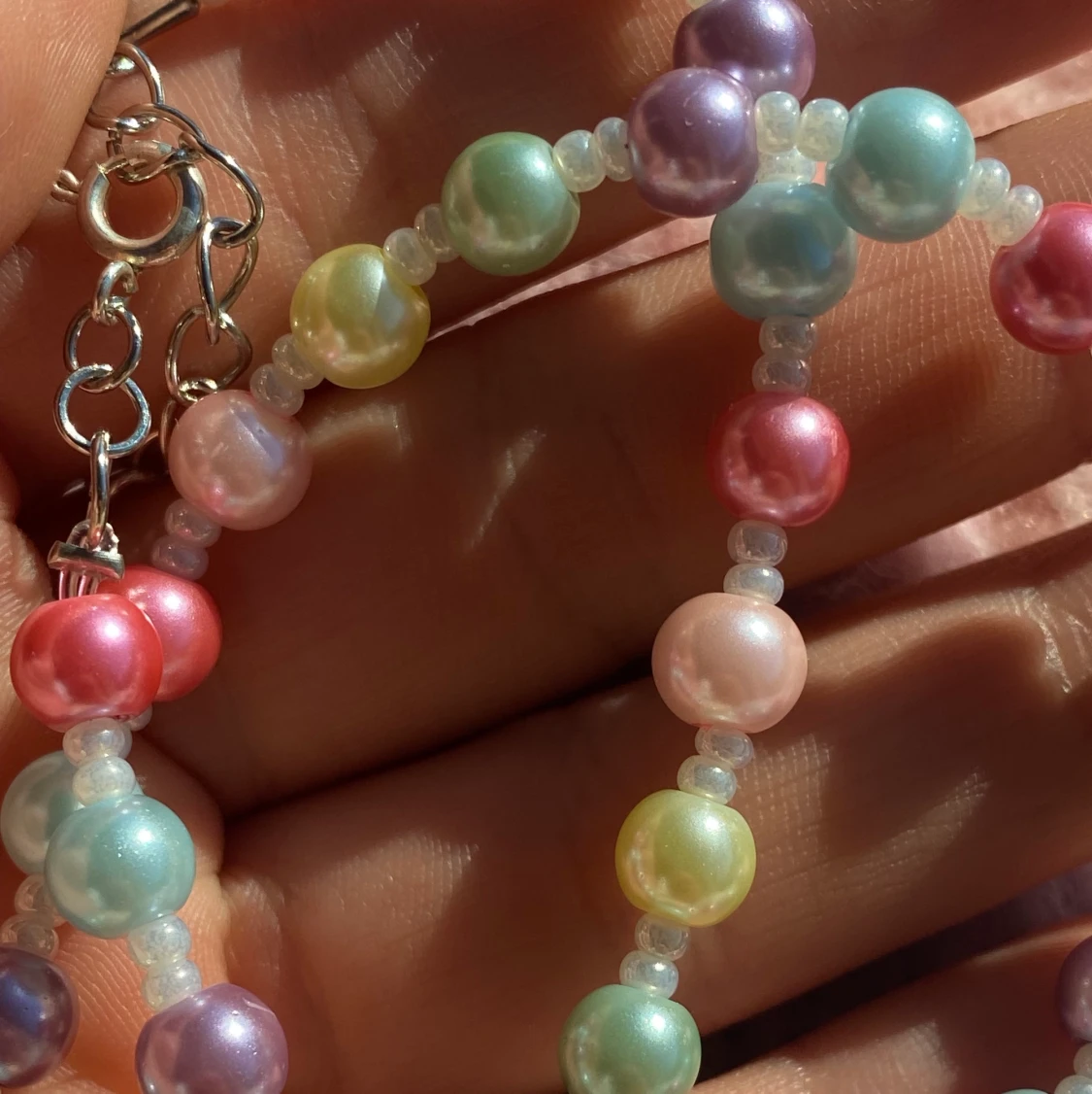 färgglatt halsaband - 91