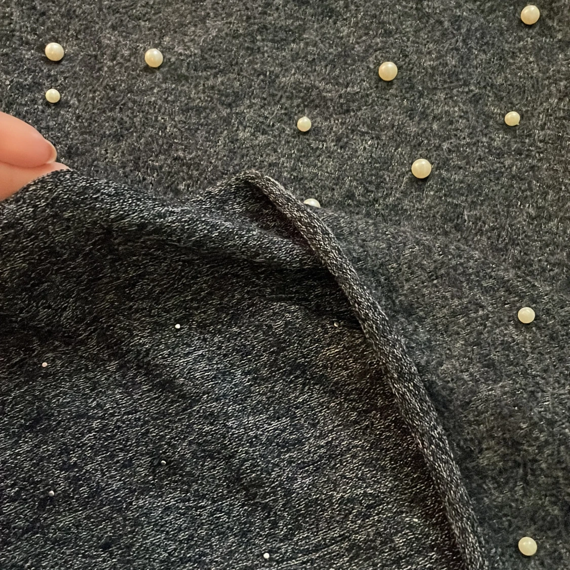 Zara tröja med pärlor - 91