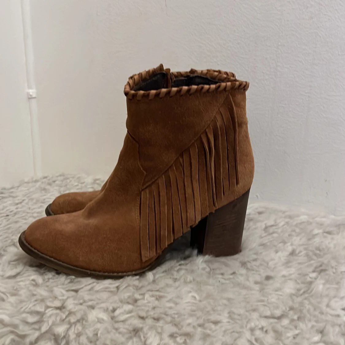 Mockastövletter i congac med fransar