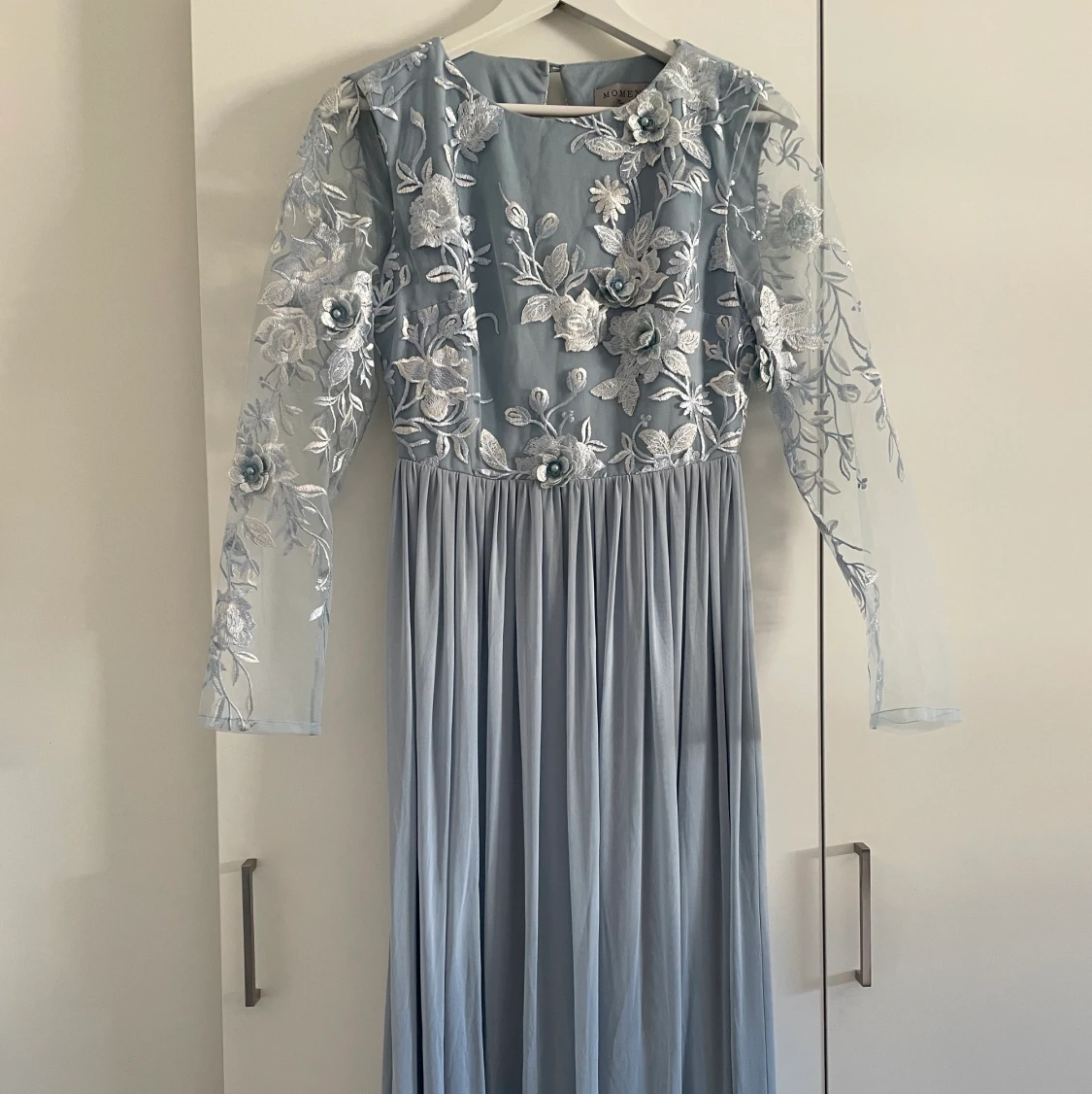 Blå klänning  - 90