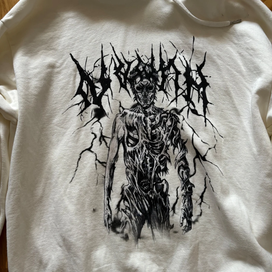 Vit hoodie från Han Kjøbenhavn - 90