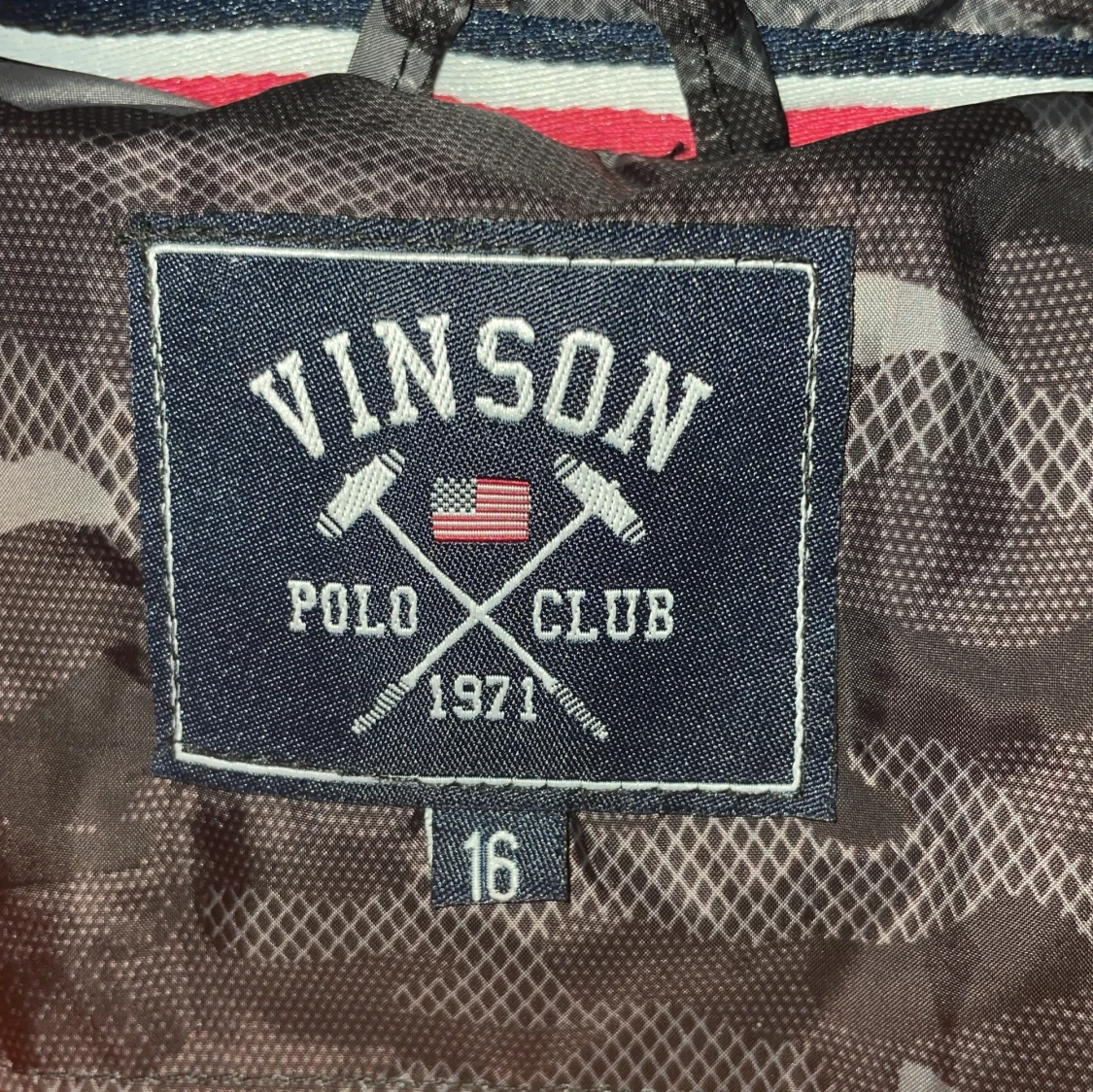 Camouflage pufferjacka från Vinson Polo Club - 91