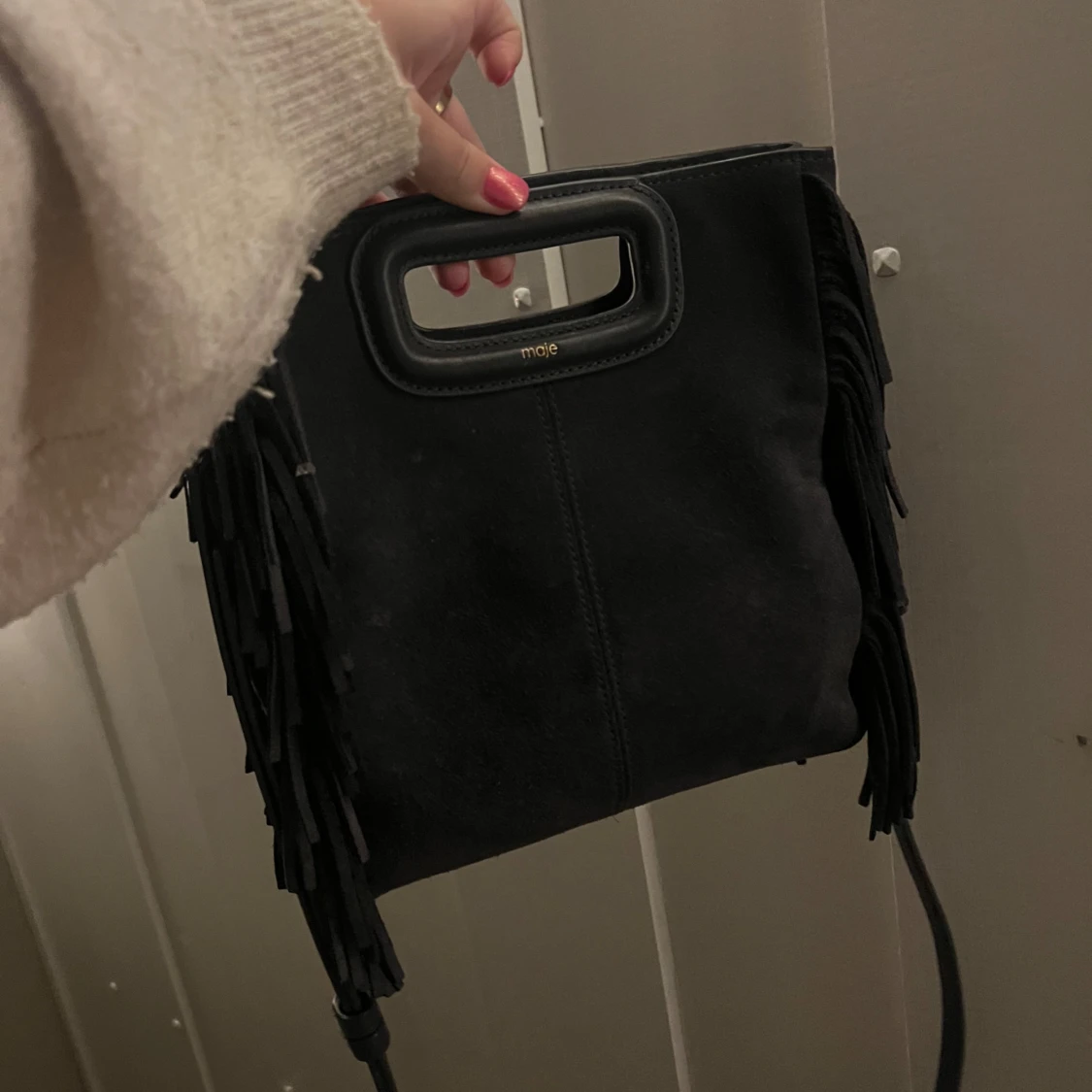 Maje väska mörkgrå  - 91