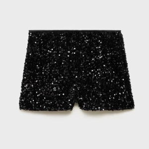 Svarta paljettshorts - Super snygga svarta paljettshorts. Perfekta för fest eller nyår!🥂Helt oanvända🤩
