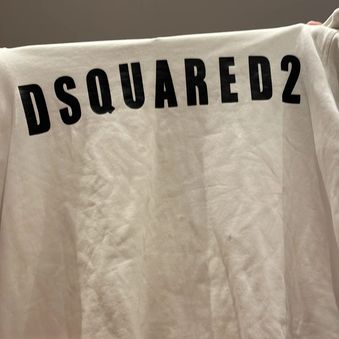 Vit sweatshirt från Dsquared2