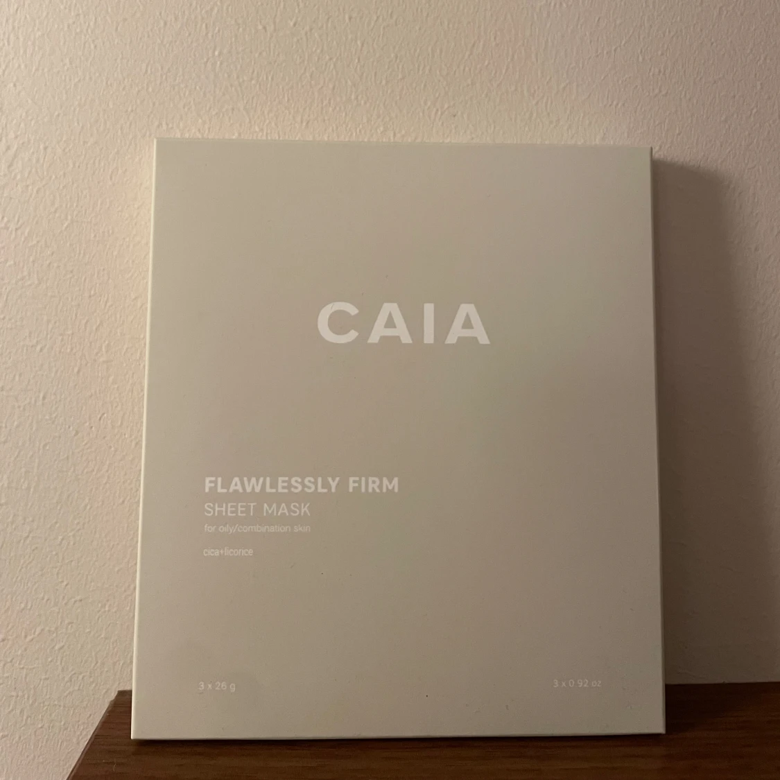 CAIA sheet mask
