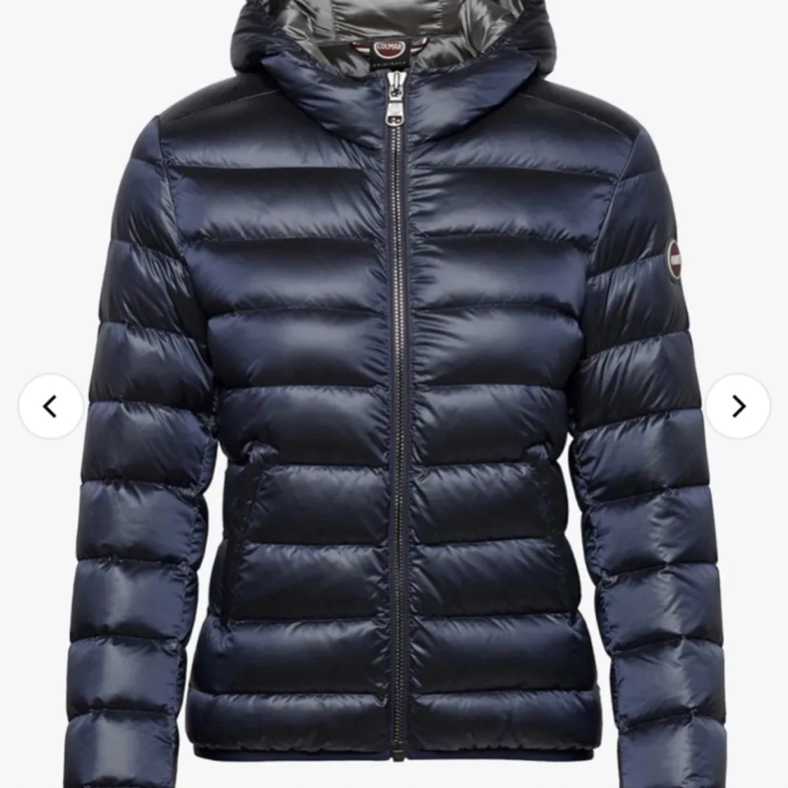 Mörkblå dunjacka från Colmar