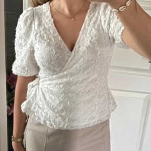 Vit blus - Jätte fin 