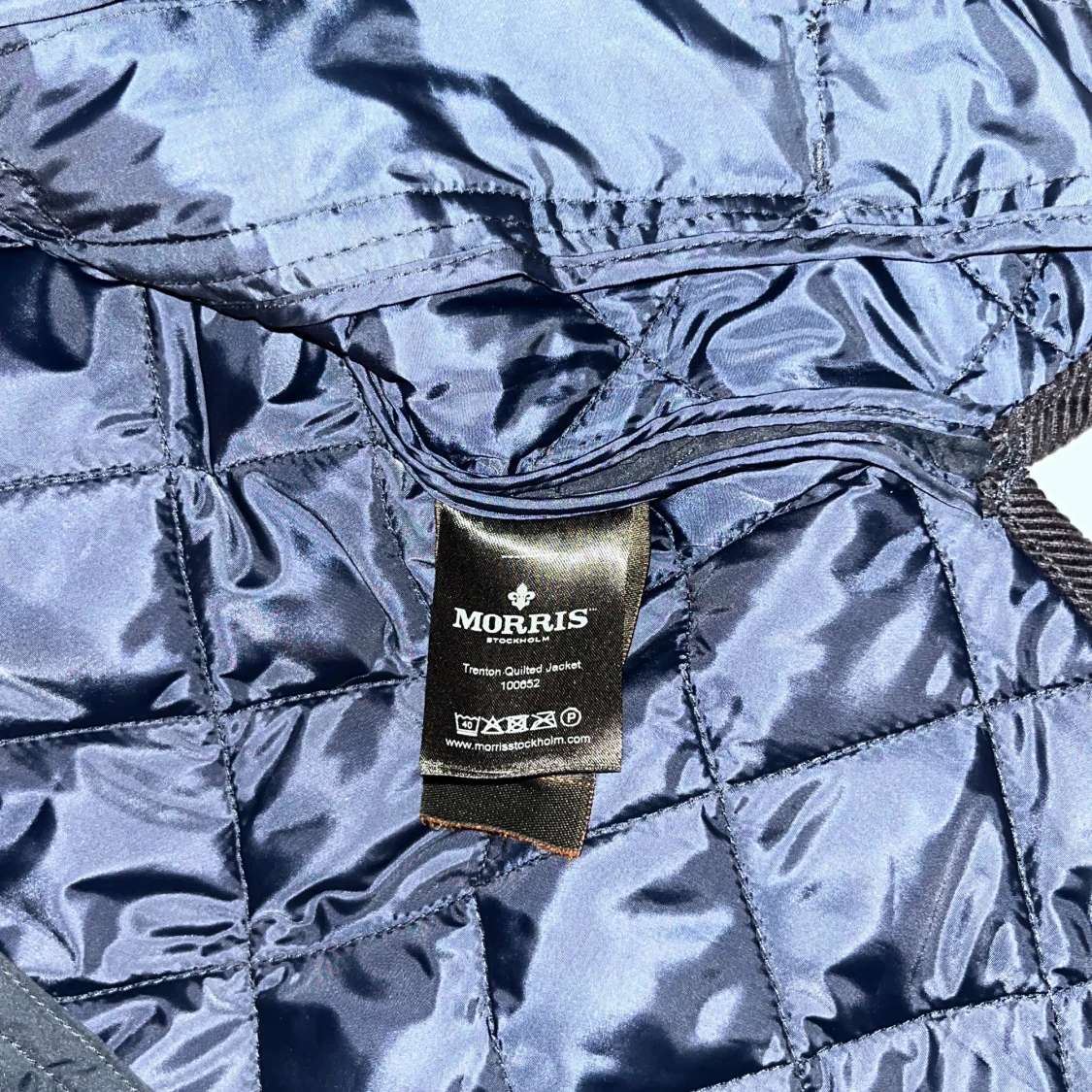 Svart quiltad jacka från Morris - 92