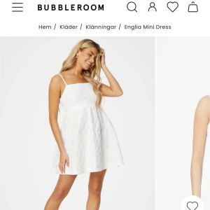 Studentklänning  - Jättefin studentklänning från Bubbleroom i storlek S. Endast använd en gång, köpt för 800. Skriv privat för frågor eller fler bilder🥰