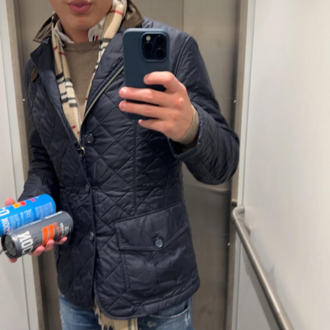 Quiltad jacka från Barbour