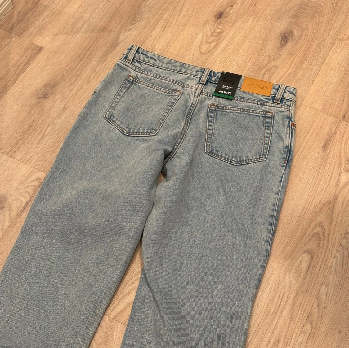 Low waist straight jeans  - 3