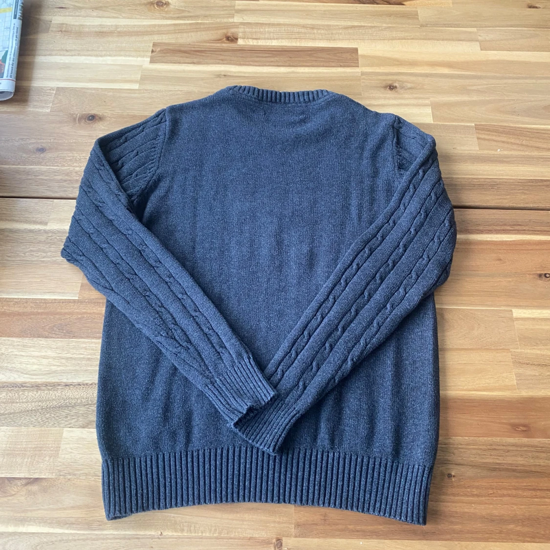 Grå stickad tröja från Selected Homme - 3