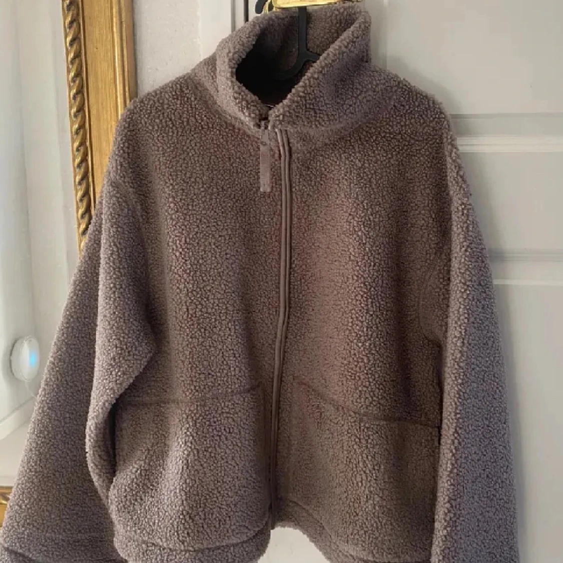 Brun teddyjacka H&M - 1