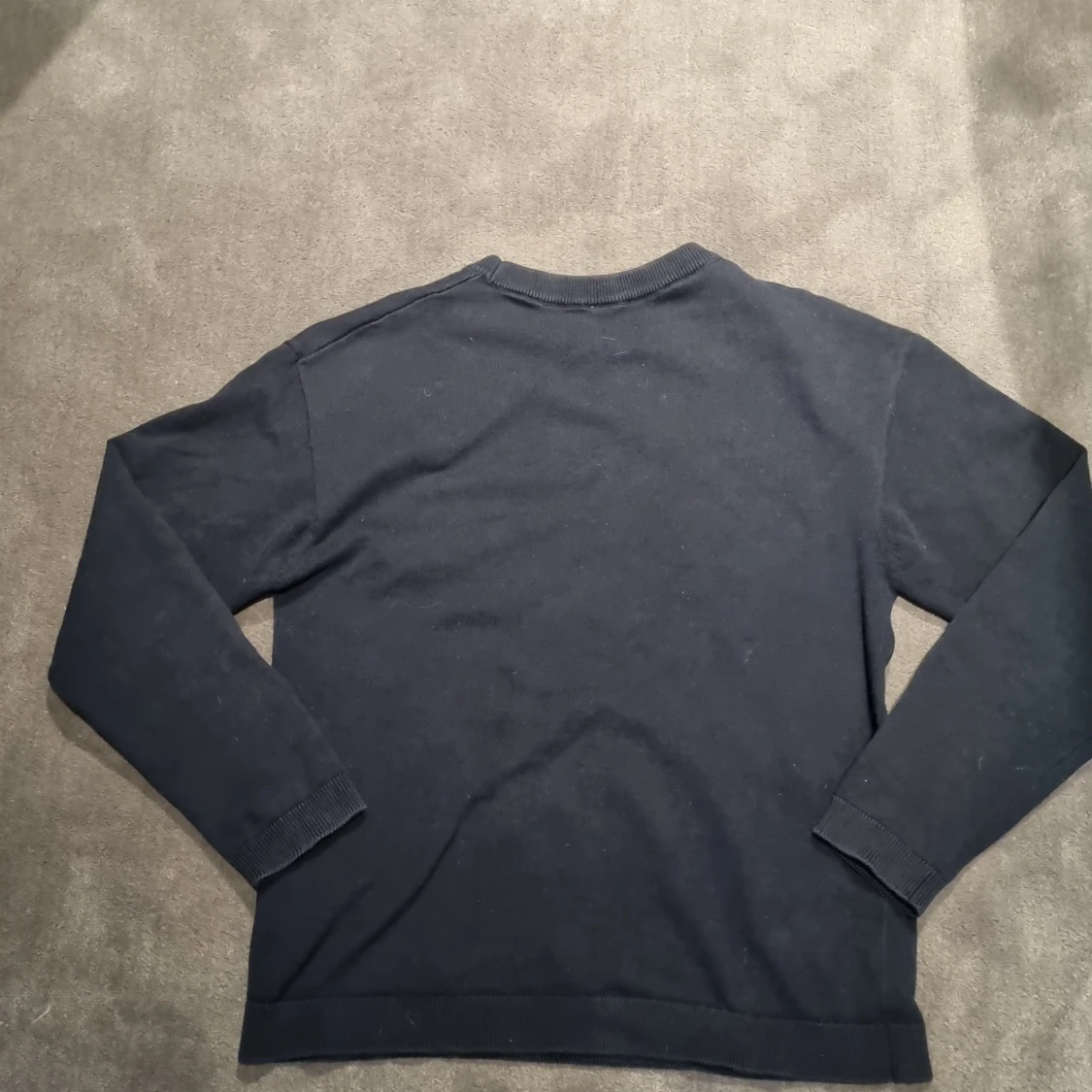 Mörk blå kofta/hoodie - 1