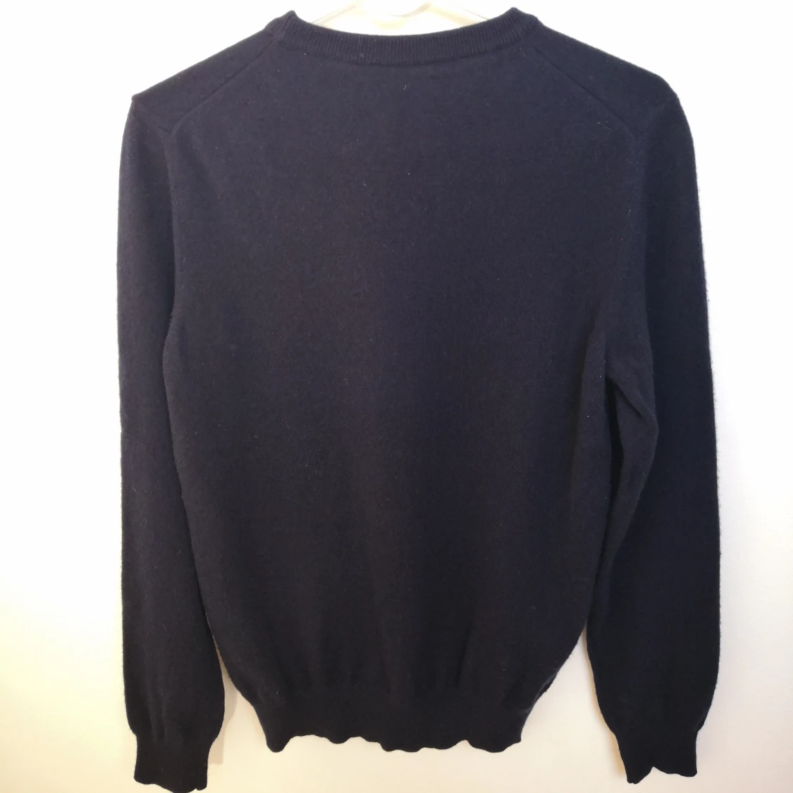 Mörkblå Lammullströja från GANT  - 1