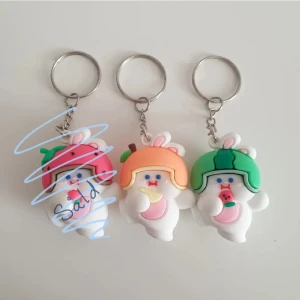 Kawaii nyckelringar - 🩷FÖRST TILL KVARN🩷 Supersöta nyckelringar som påminner mig om marshmallows som har varsin frukt. Kolla hur gulliga dem är🥹😭 nån har små skönhetsfel som syns på bilderna. 30 kr/styck + frakt