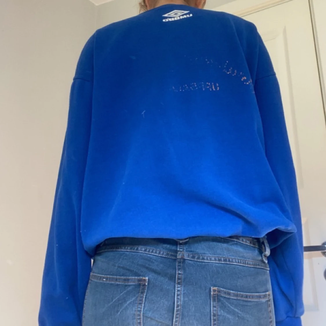 Blå sweatshirt från Umbro - 90