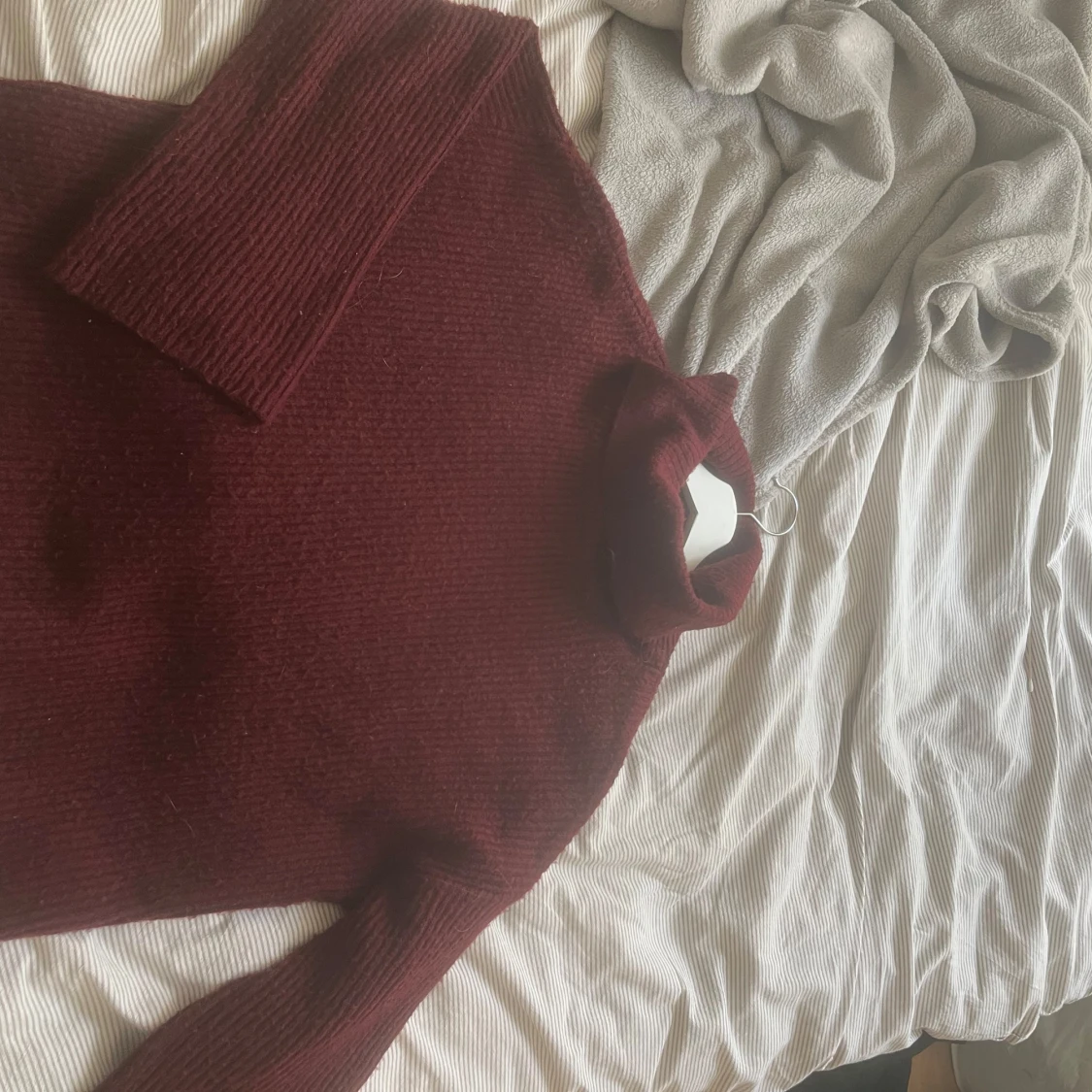 Stickad polotröja  - 90