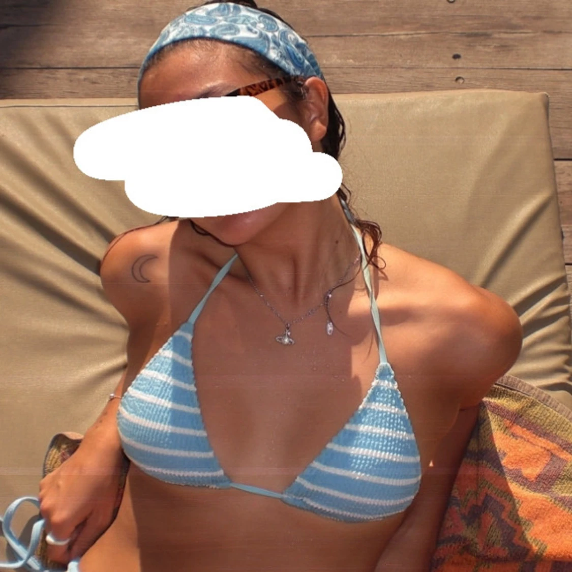 Randig Bikini Top  - 91