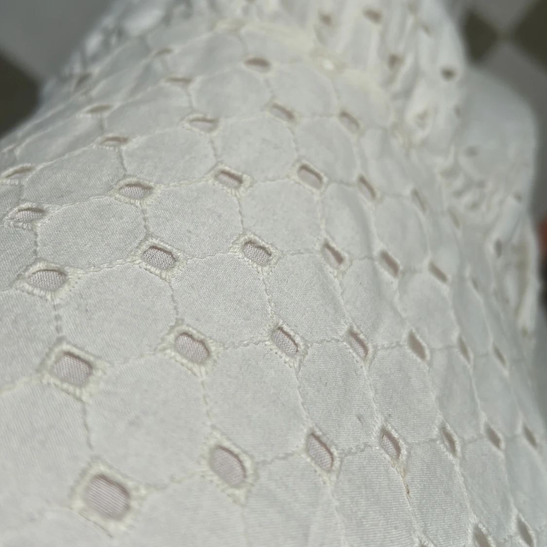 Vit lång kjol  - 90