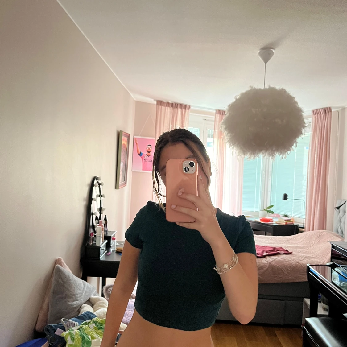 Mörkgrön Zara Magtröja - 90