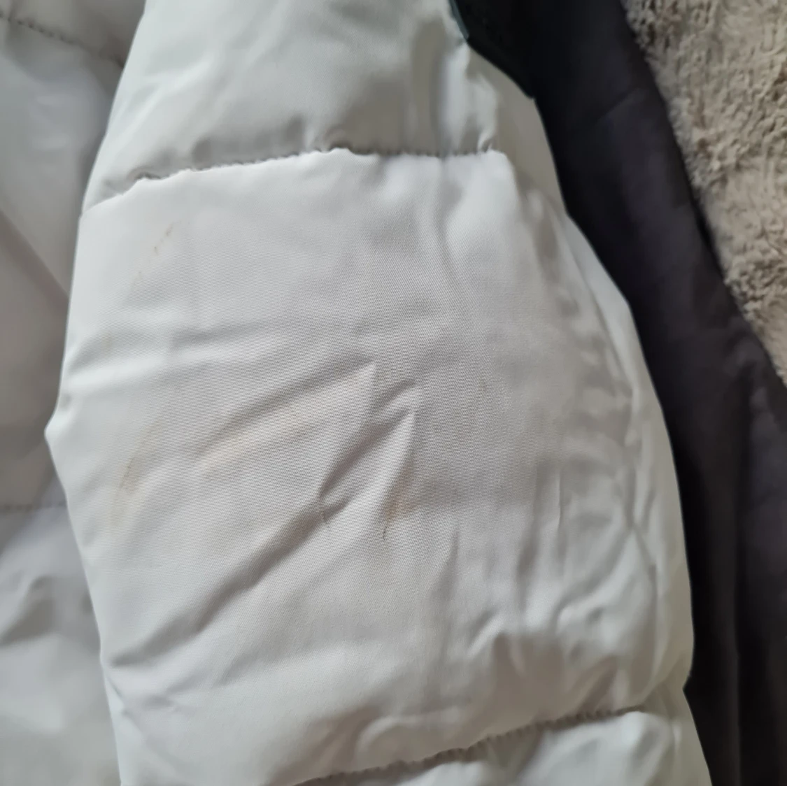 Vit vinterjacka - 93