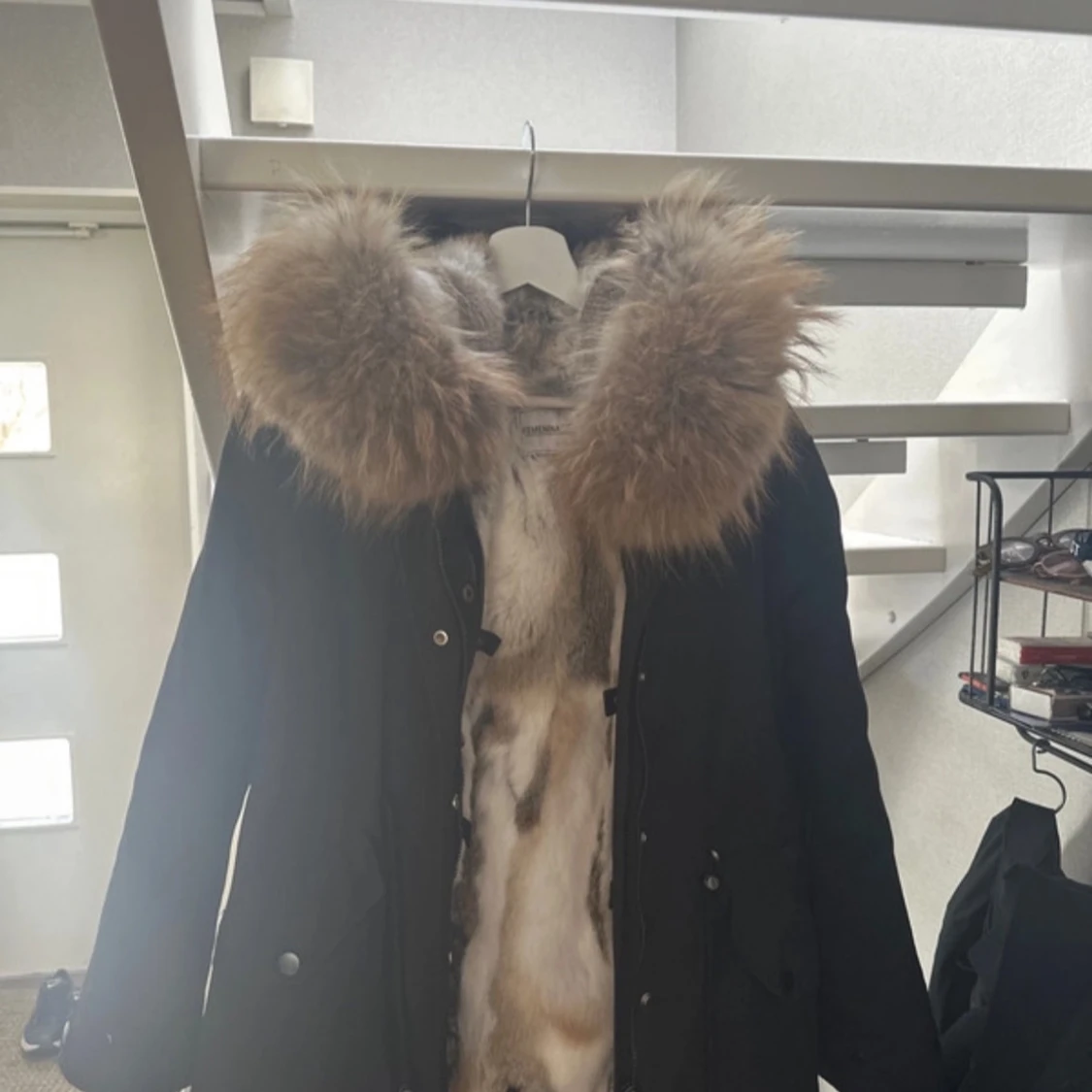 Pälsjacka + pälsväst  - 3
