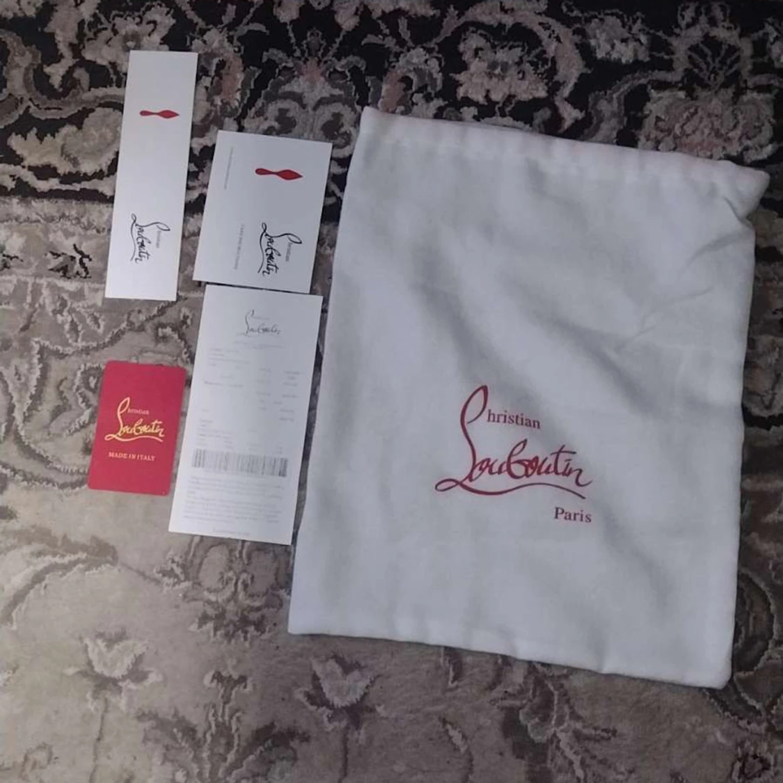 Louboutins Mörk blåa  - 90