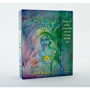 Crystal Power Tarot (häftad, eng) - Take the tarot beyond divination into the magical realm of self-empowerment with this beautiful 78-card deck, which is infused with the wisdom of crystals and accompanied by a 64-page guidebook.    Format Häftad   Omfång 64 sidor   Språk Engelska   Förlag Ryland Peters &amp; Small and CICO Books UK   Utgivningsdatum 2019-04-09   ISBN 9781782496960  