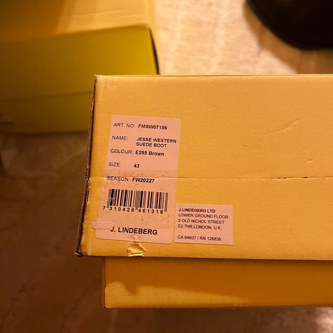 J Lindeberg jesse western suede boot  - 93