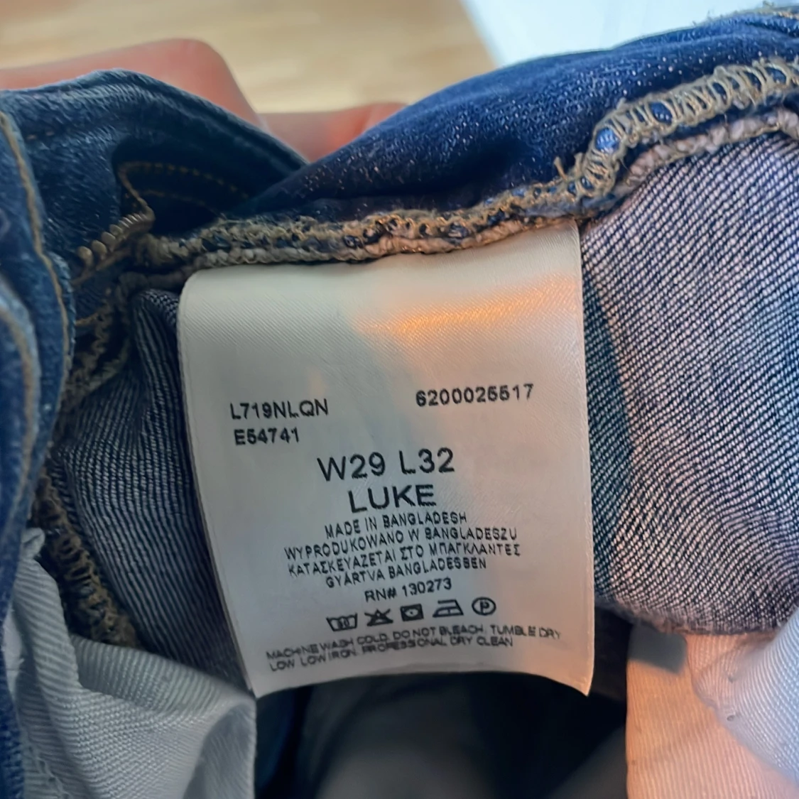 Blå jeans från Lee (MQ) - 92