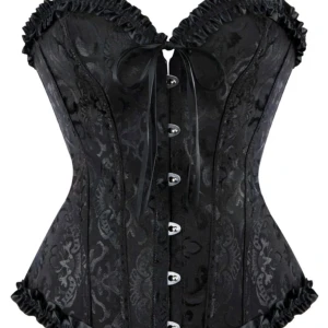 Svart korsett  - Använt en gång på en utekväll, väldigt bra skick! Det är storlek L men i vanliga toppar brukar jag ha xs/s tog L för beställde en S men den var väldigt liten vid bysten.