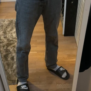 Jack & Jones jeans - Säljer ett par grå jeans i relaxed fit, perfekt för en avslappnad stil. Passar bra till både vardag och fest. Storlek 29/32, skicket är 9/10 i princip helt oanvända. Ord pris 899, mitt pris 450. Pris kan diskuteras. Mvh