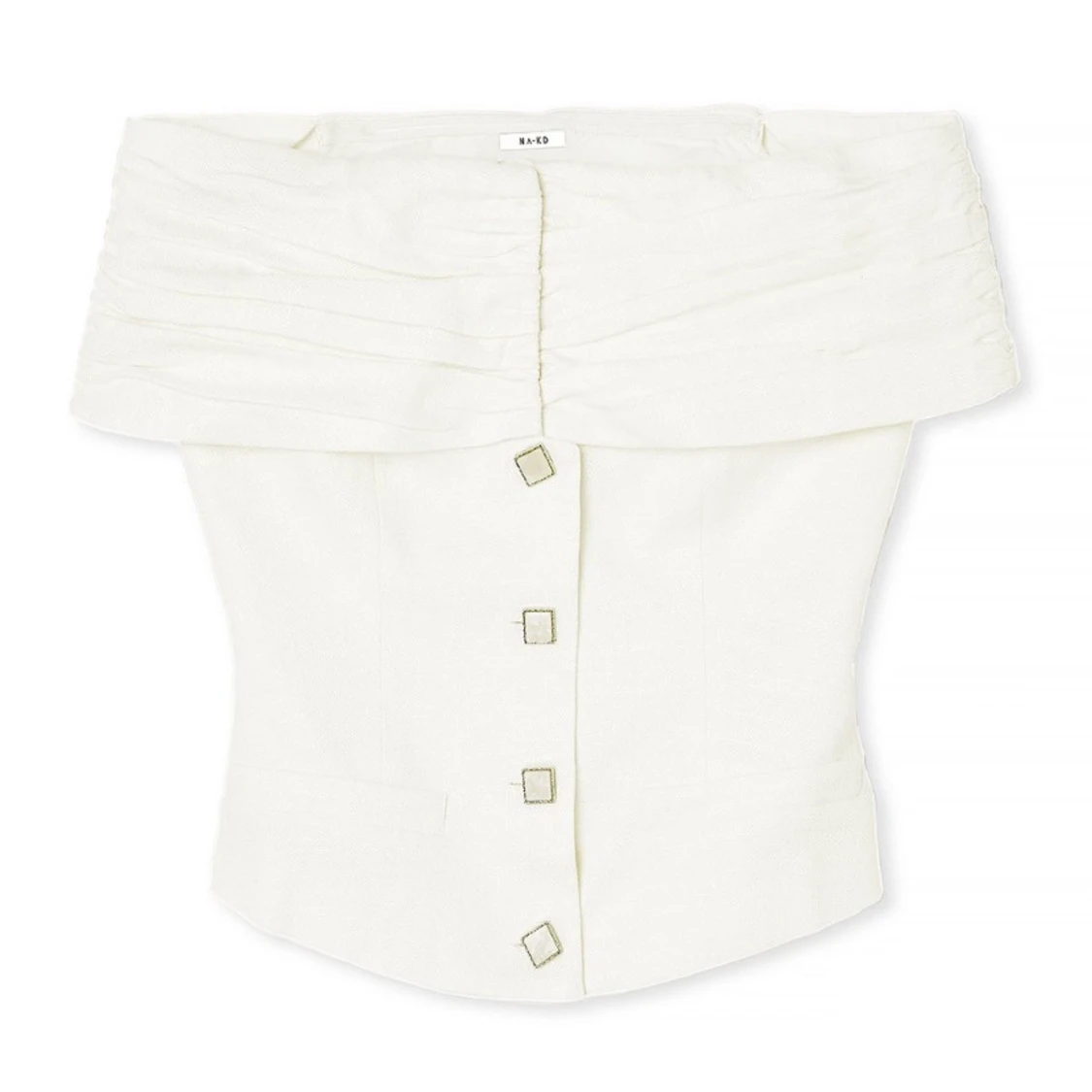 Vit offshoulder topp från NA-KD - 92