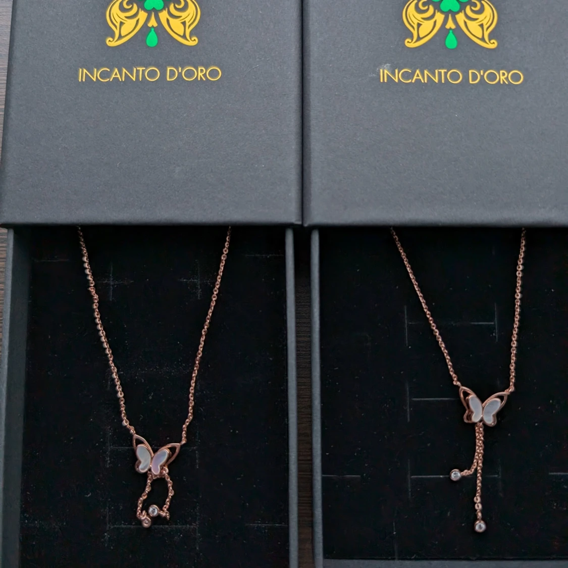 Fjäril halsband set (CD076)