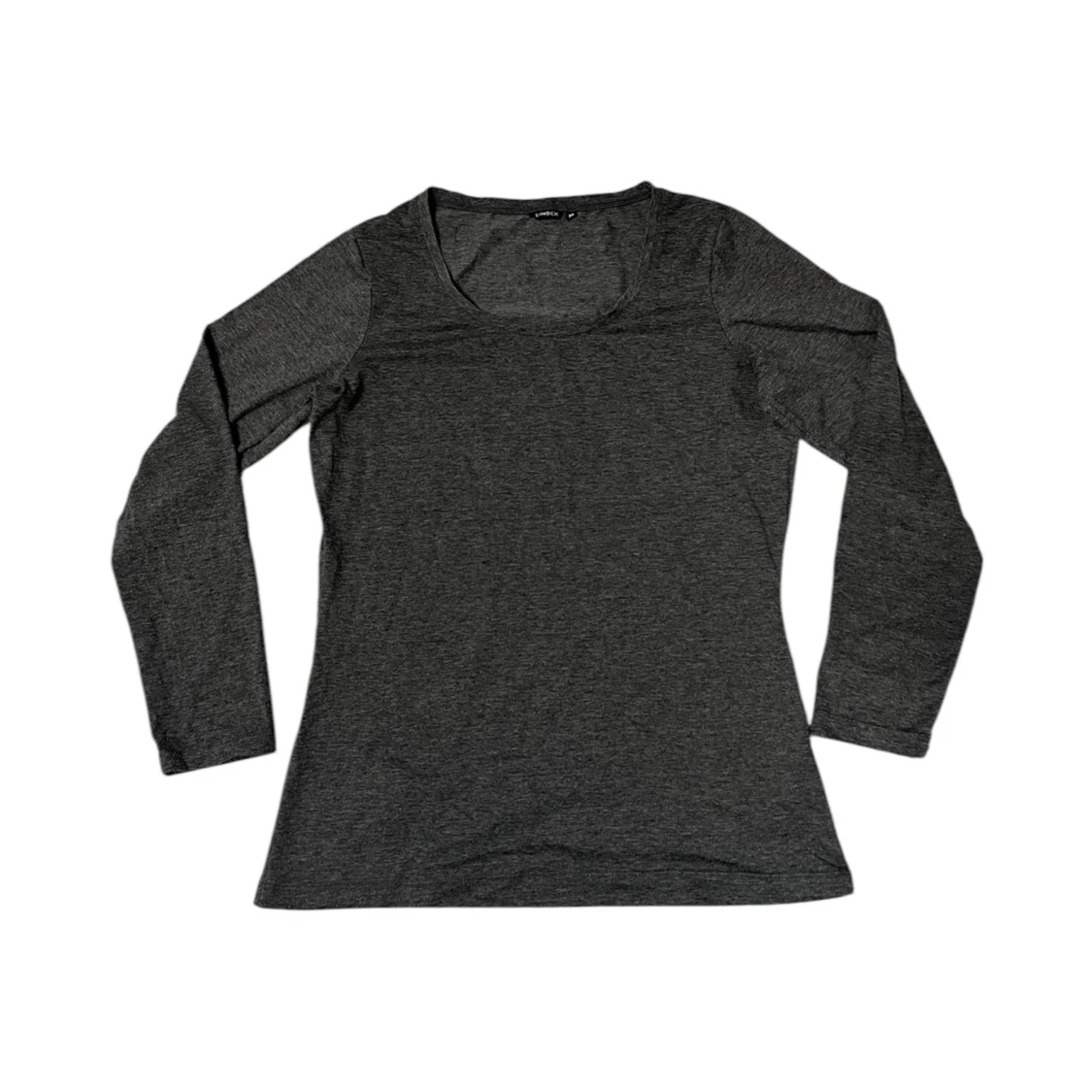 Mörkgrå långärmad tröja