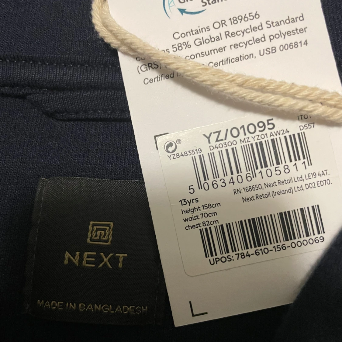 Svart kappa från Next - 90