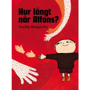 Hur långt når Alfons? (bok, kartonnage) - Vad är en människa? Vem är Alfons? Vart tar luften han andas vägen? Alfons filosoferar över hur allting hänger i hop egentligen. I 6- till 8-årsåldern brukar barnen börja fundera över livets gåtor. Då passar det bra att ta fram den här boken med rim och infall att suga på. Det är lätt att själv fantisera vidare... Finurlig och häpnadsväckande! Stort format!    Format Kartonnage   Omfång 30 sidor   Språk Svenska   Förlag Rabén &amp; Sjögren   Utgivningsdatum 2002-08-09   Medverkande Gunilla Bergström   ISBN 9789129655049  