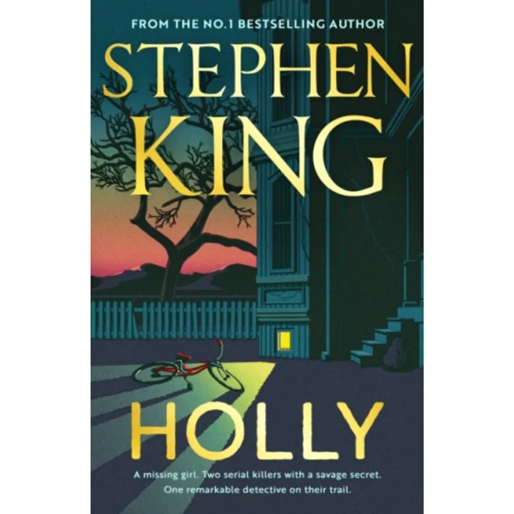 Holly Gibney, one of Stephen King's most compelling and ingeniously resourceful characters, returns in this thrilling novel to solve the gruesome truth behind multiple disappearances in a Midwestern town.Stephen King's HOLLY marks the triumphant return of beloved King character Holly Gibney. Readers have witnessed Holly's gradual transformation from a shy (but also brave and ethical) recluse in Mr Mercedes to Bill Hodges's partner in Finders Keepers to a full-fledged, smart, and occasionally tough private detective in The Outsider. In King's new novel, Holly is on her own, and up against a pair of unimaginably depraved and brilliantly disguised adversaries.When Penny Dahl calls the Finders Keepers detective agency hoping for help locating her missing daughter, Holly is reluctant to accept the case. Her partner, Pete, has Covid. Her (very complicated) mother has just died. And Holly is meant to be on leave. But something in Penny Dahl's desperate voice makes it impossible for Holly to turn her down.Mere blocks from where Bonnie Dahl disappeared live Professors Rodney and Emily Harris. They are the picture of bourgeois respectability: married octogenarians, devoted to each other, and semi-retired lifelong academics. But they are harbouring an unholy secret in the basement of their well-kept, book-lined home, one that may be related to Bonnie's disappearance. And it will prove nearly impossible to discover what they are up to: they are savvy, they are patient, and they are ruthless.Holly must summon all her formidable talents to outthink and outmanoeuvre the shockingly twisted professors in this chilling new masterwork from Stephen King.'I could never let Holly Gibney go. She was supposed to be a walk-on character in Mr Mercedes and she just kind of stole the book and stole my heart. Holly is all her.' STEPHEN KING     Format Inbunden   Omfång 464 sidor   Språk Engelska   Förlag Hodder & Stoughton   Utgivningsdatum 2023-09-05   ISBN 9781399712910  . Böcker.