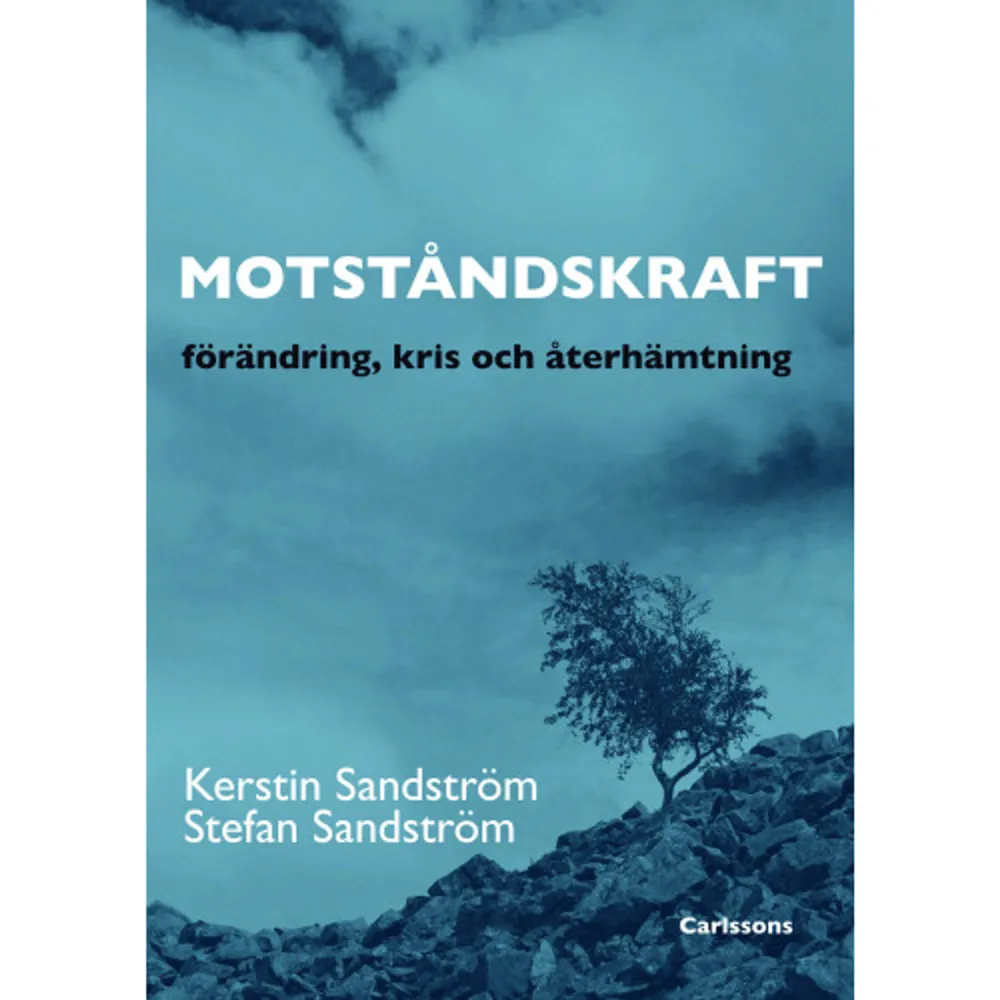 I boken sammanfattar författarna under begreppet resilience det som de arbetar med att hjälpa människor att komma tillbaka från situationer och tillstånd där de haft svårt att få livet att fungera. Det kan gälla stress och utmattning, människor som drabbats av kriser och förluster, av hot om våld eller av olyckor. Författarna vill förmedla sina professionella erfarenheter och metoder för att stärka motståndsförmågan mot olika exceptionella påfrestningar för människan i livet.    Format Inbunden   Omfång 173 sidor   Språk Svenska   Förlag Carlsson   Utgivningsdatum 2012-03-21   Medverkande Adina Pierrou   Medverkande Stefan Sandström   Medverkande Kerstin Sandström   ISBN 9789173314763  . Böcker.