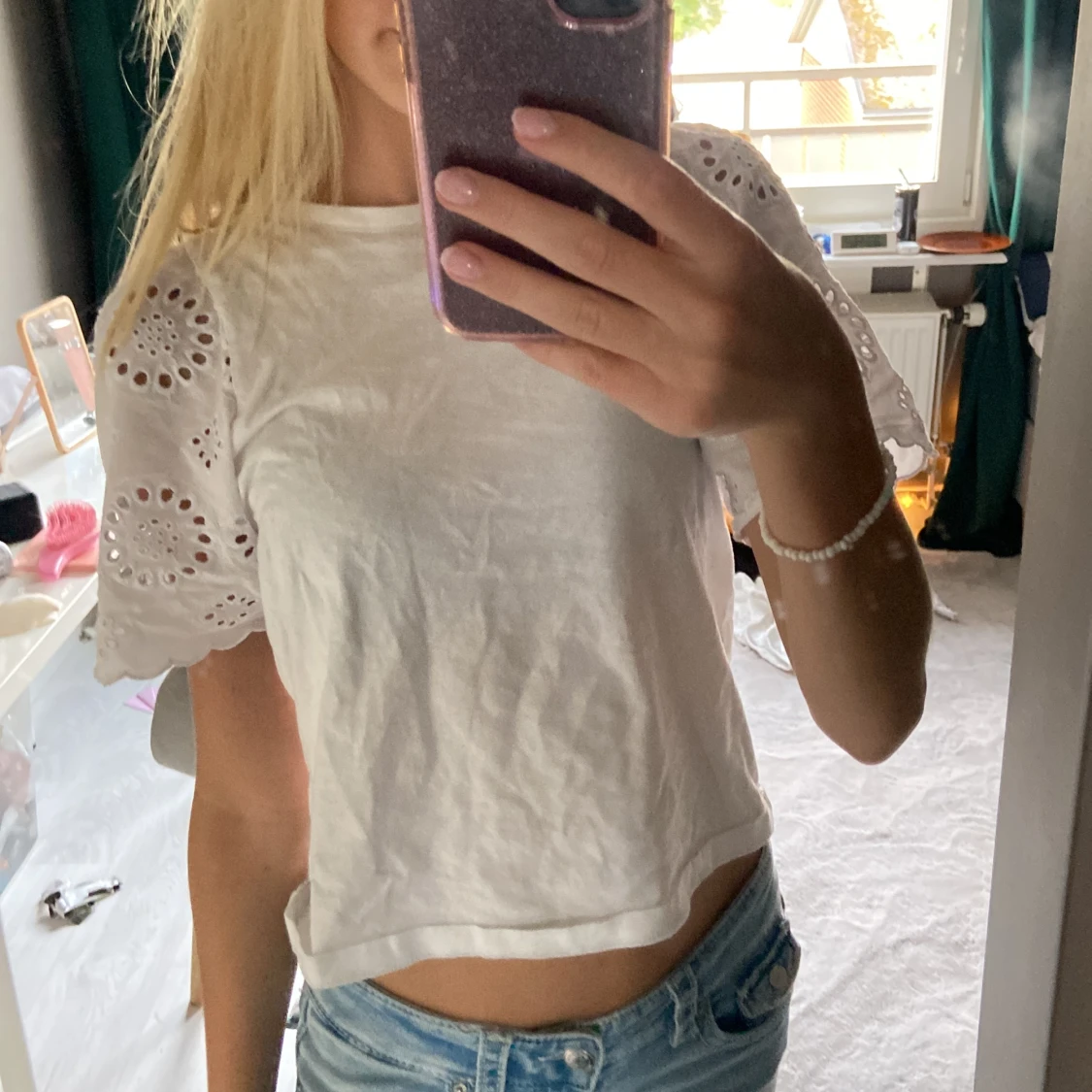  Vit H&M t-shirt  - 90