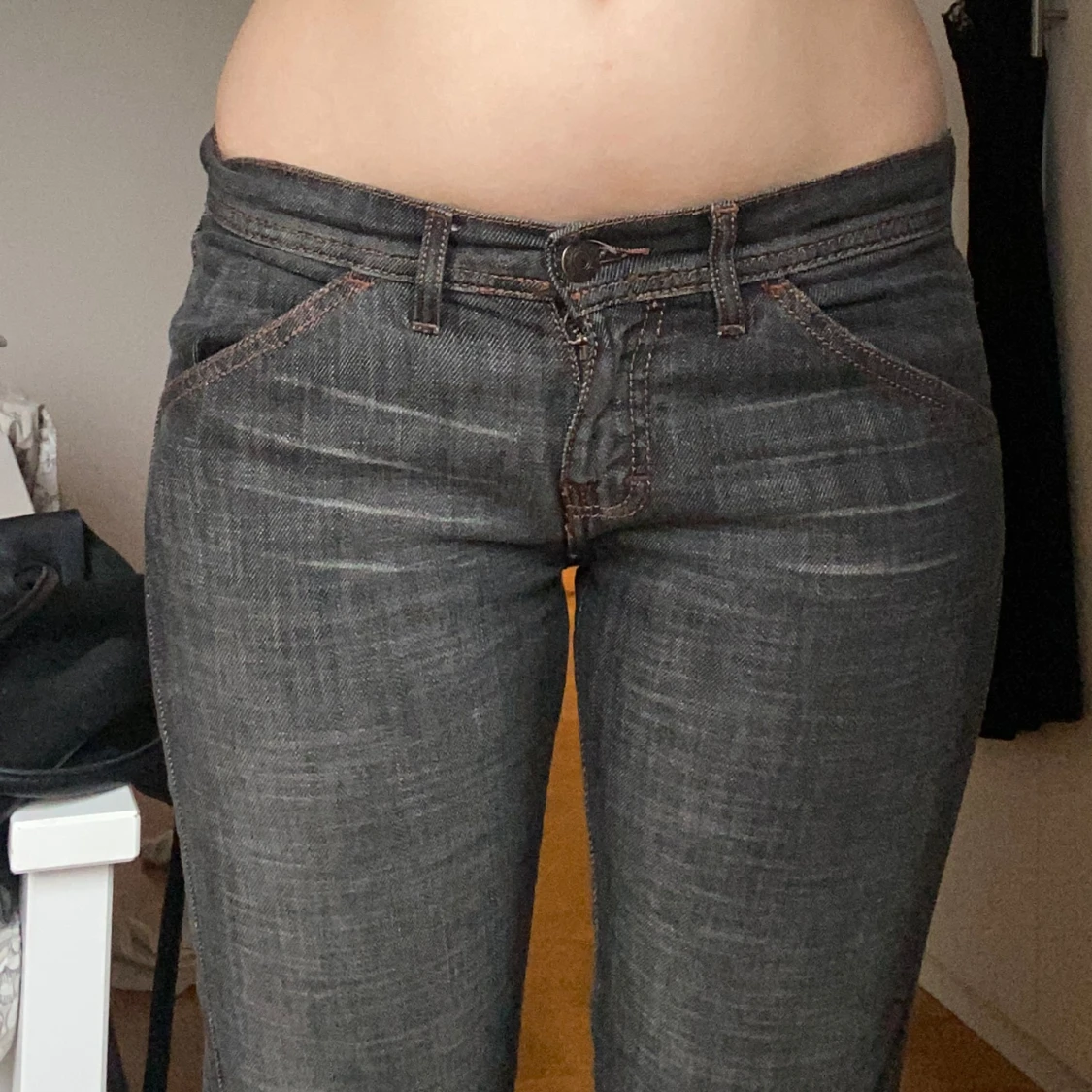Lågmidjade jeans - 90