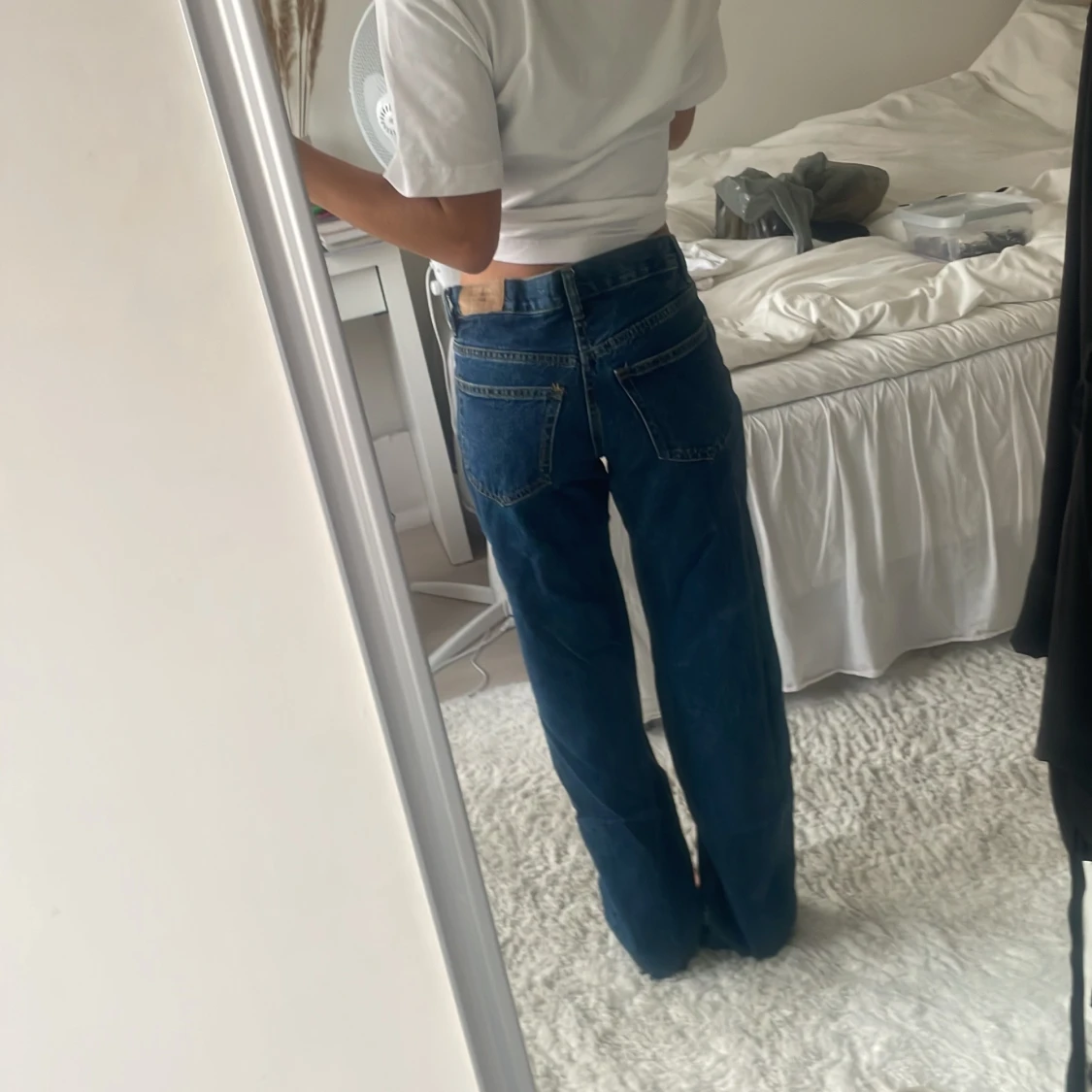 Mörkblå jeans - 90