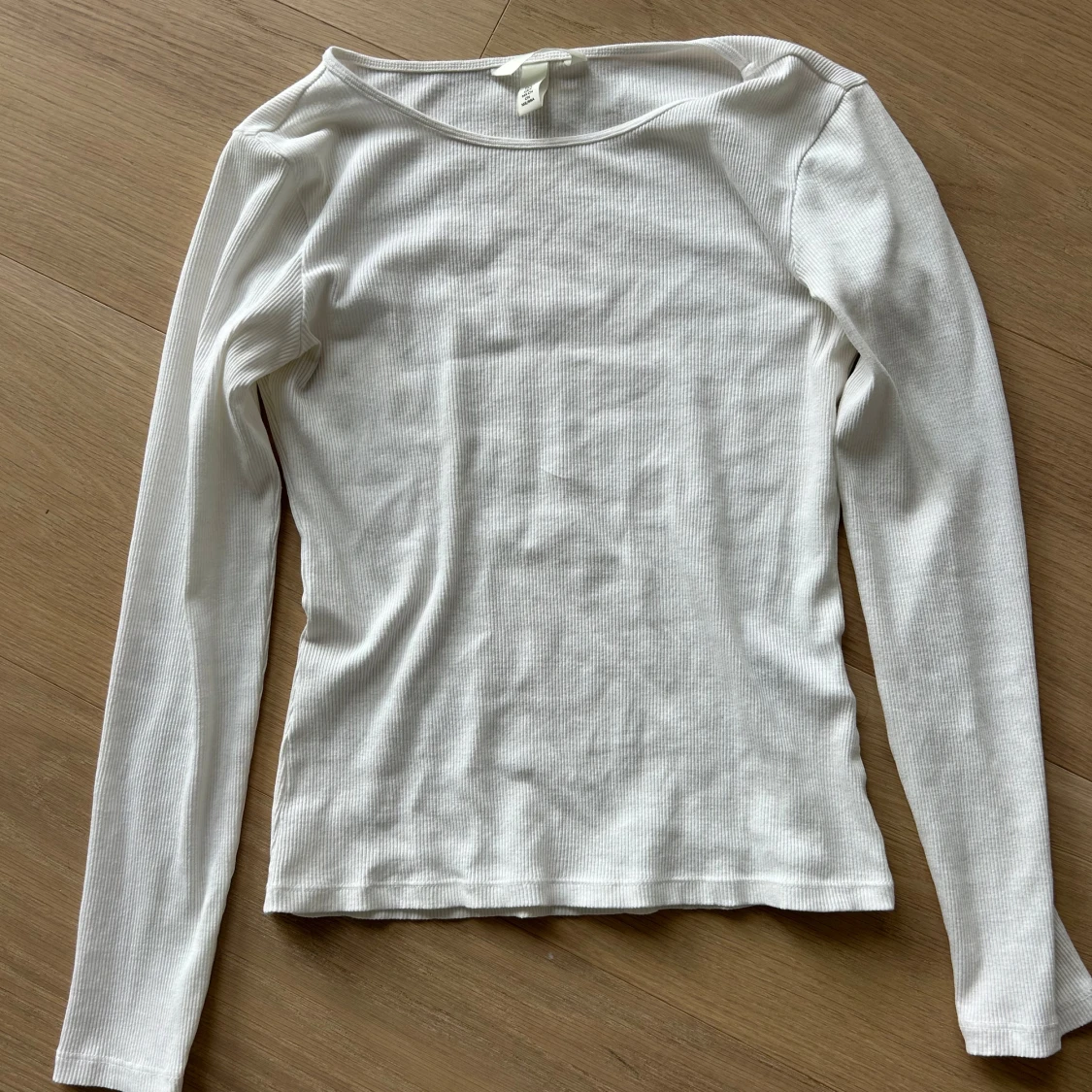 Vit basic tröja - 90