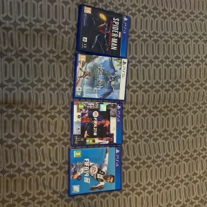 Ps5/ps4 spel - Jag säljer spiderman Miles morales ps4, Horizon forbidden west ps5, FIFA 21 ps4 och FIFA 19 ps4 