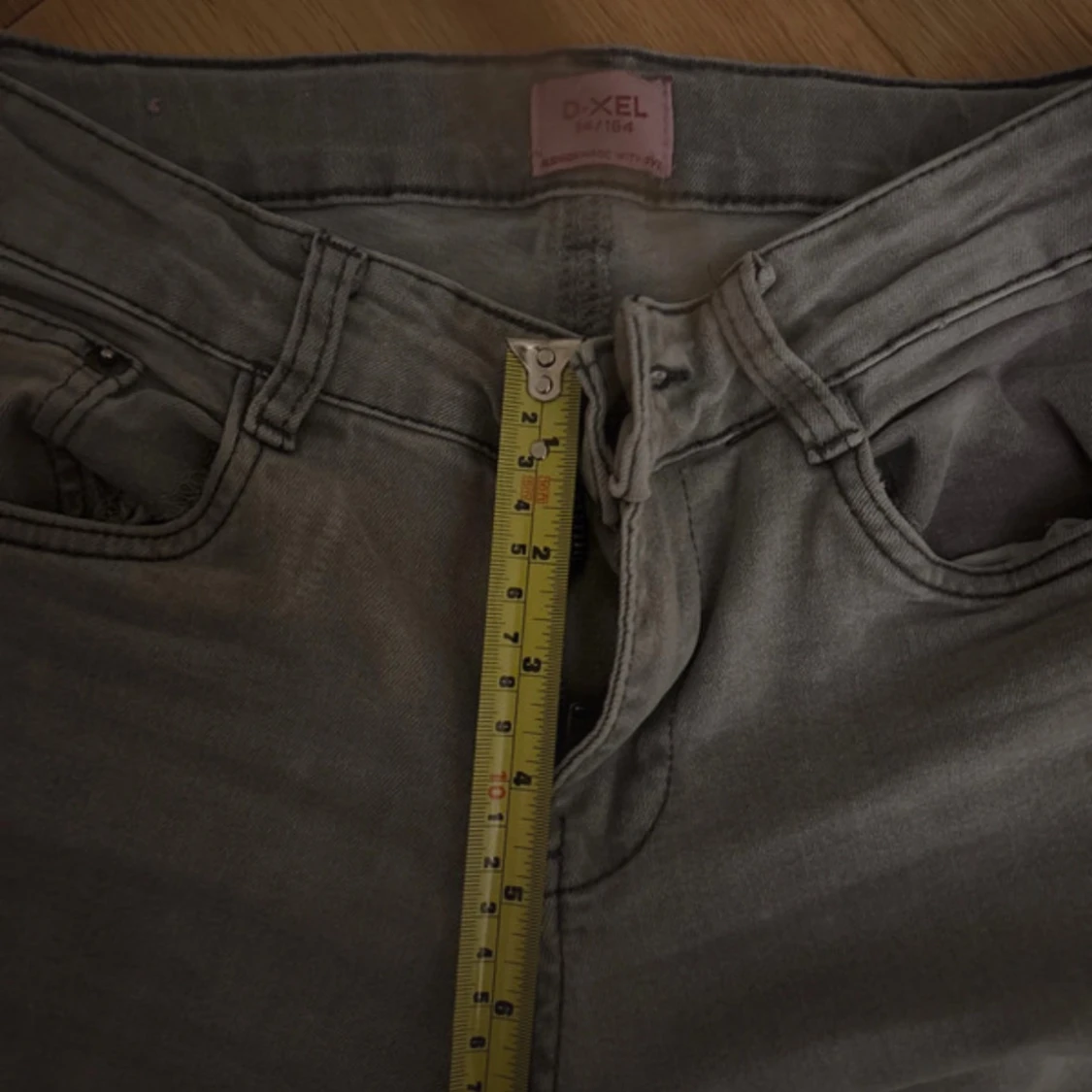 Grå bootcut jeans - 1