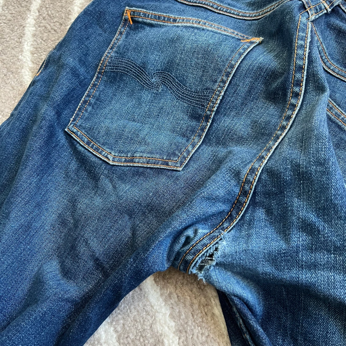 Blå jeans från Nudie Jeans - 1